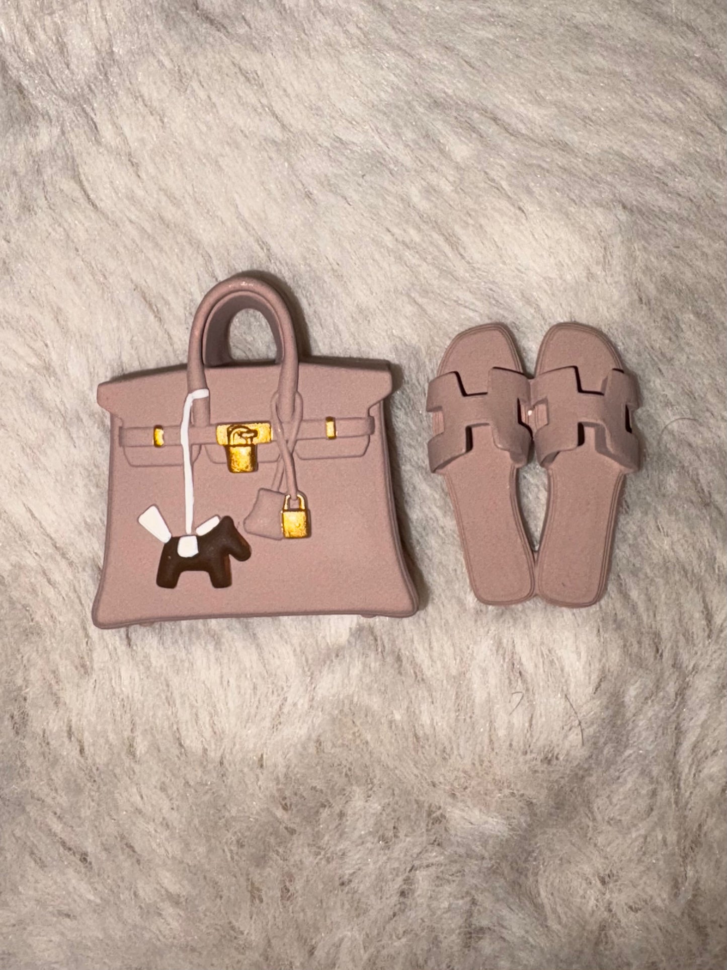 Sac Diffuseur & claquette Marron Chocolat