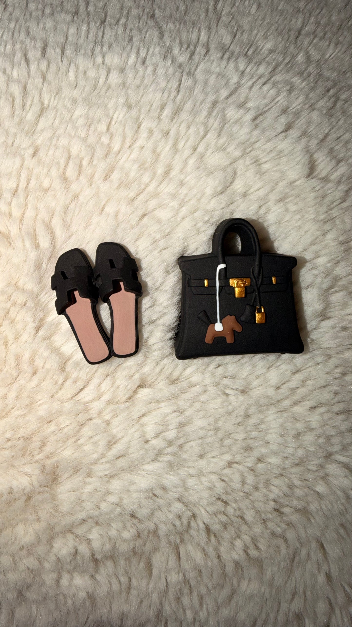 Sac Diffuseur & claquette Noir Boss