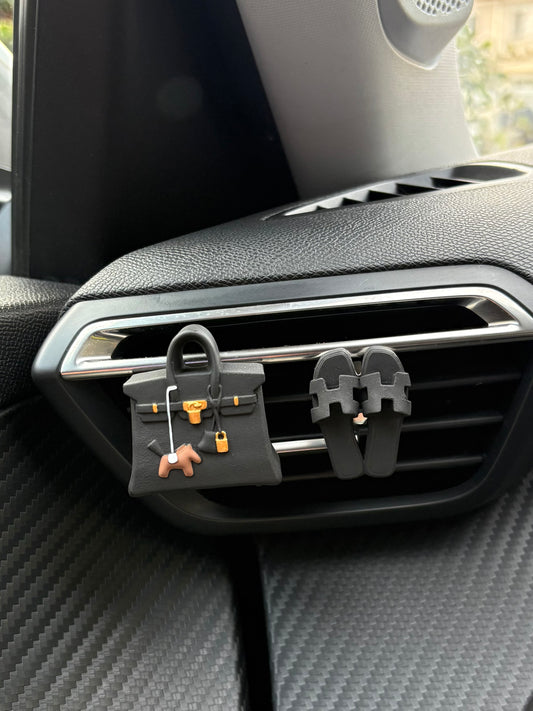 Sac Diffuseur & claquette Noir Boss