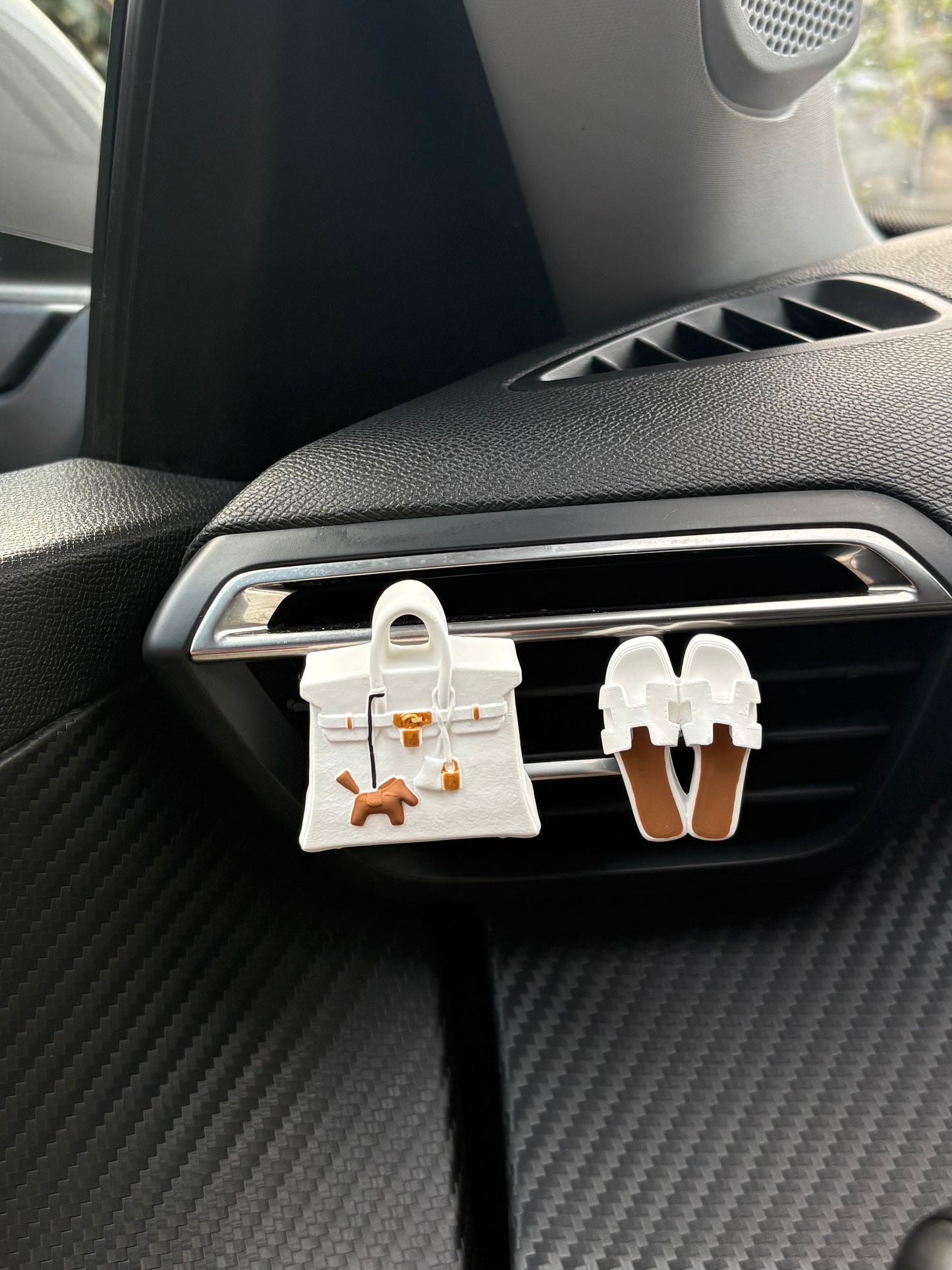 Sac Diffuseur & claquette Blanc Neige