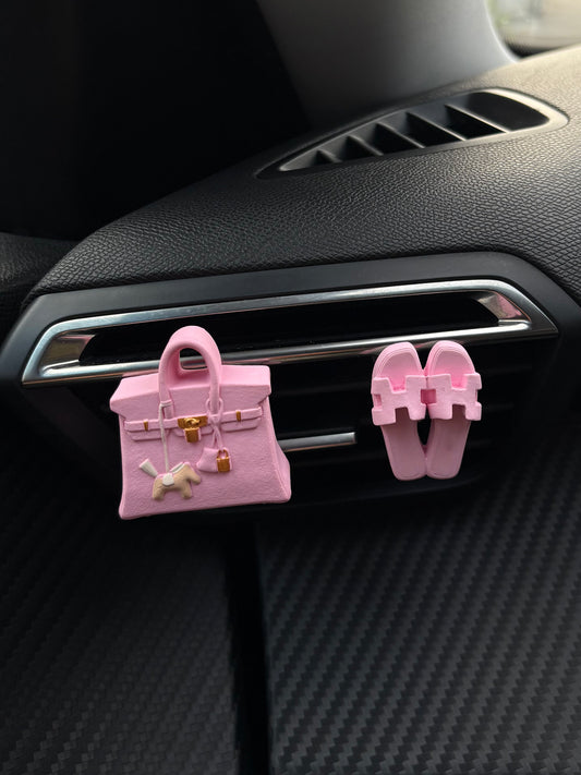 Sac Diffuseur & claquette Rose Barbie