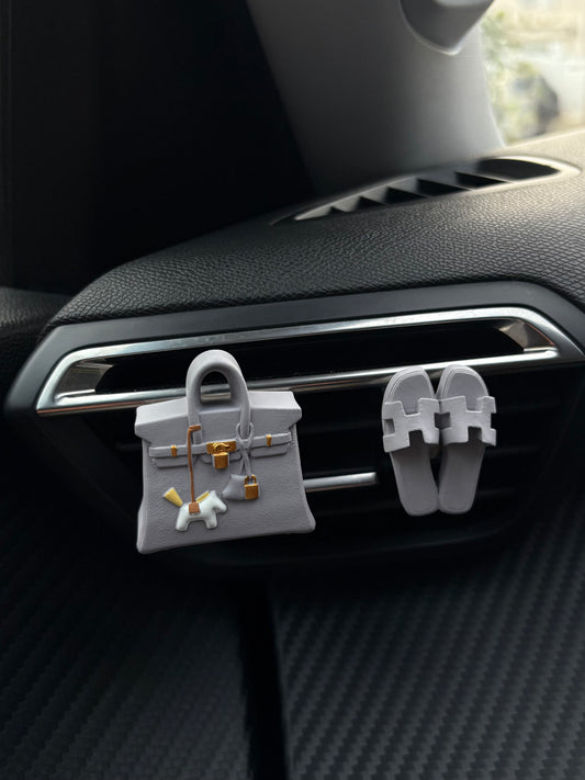 Sac Diffuseur & claquette Gris Silver