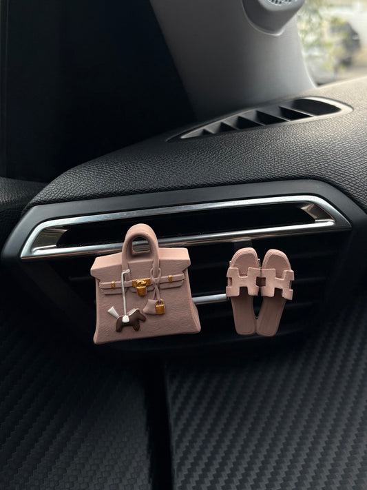 Sac Diffuseur & claquette Marron Chocolat