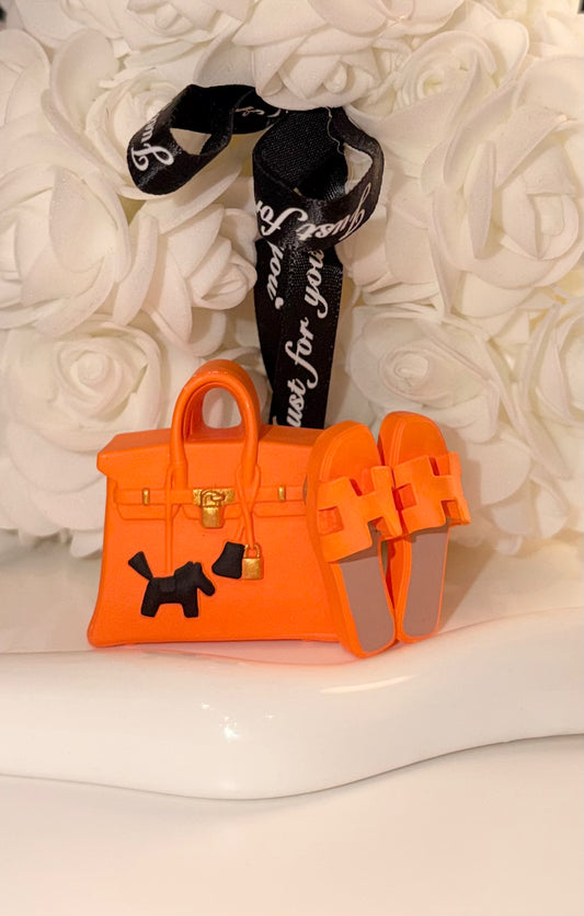 Sac Diffuseur & claquette Orange Pop